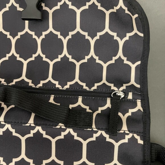 Skip Hop Diaper Changing Mat Clutch Travel Portable Black Beige NWOT - Picture 8 of 11